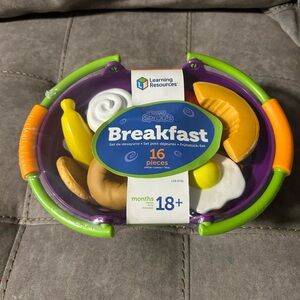 Breakfast Toy Set - Green, Orange, Yellow